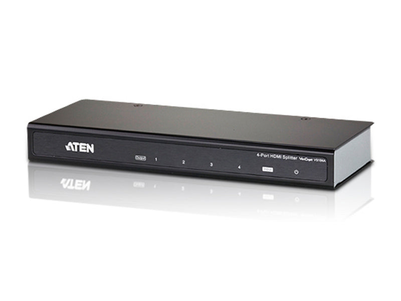Aten Video Splitter 4 Port HDMI 4K Splitter, HDCP 1.4. Up to 4096 x 2160 / 3840 x 2160 @ 60Hz (4:4:4) Aten Video Splitter 4 Port HDMI 4K Splitter, HDCP 1.4. Up to 4096 x 2160 / 3840 x 2160 @ 60Hz (4:4:4)